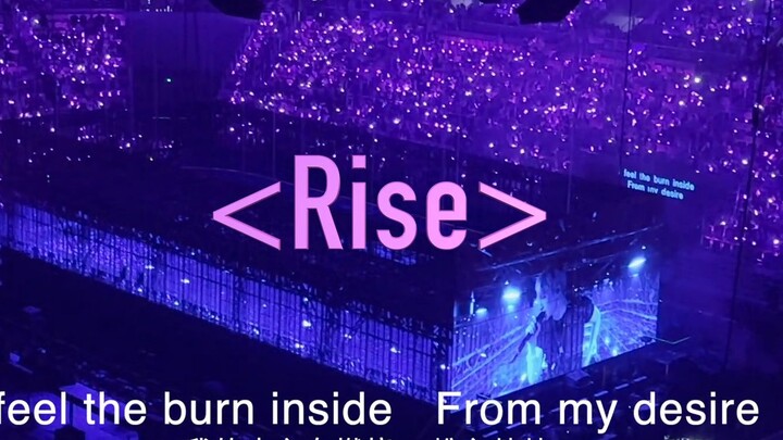 คอนเสิร์ตที่ต้าเหลียนของจางอี้ซิง | เพลงใหม่สุดเพราะ “RISE” เวอร์ชันเนื้อร้อง ชอบมากจนตั้งใจหาเนื้อเ
