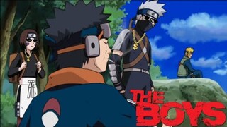 Minato thug life - Obito Rin Kakashi funny moments Part 1 #naruto ☠️😂