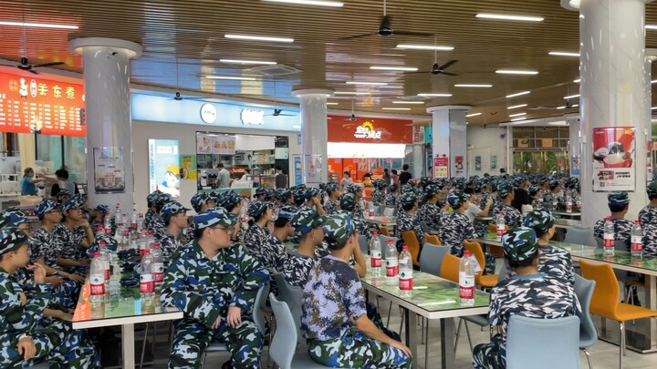 I'd love to see how the senior student tries to snatch our lunch!