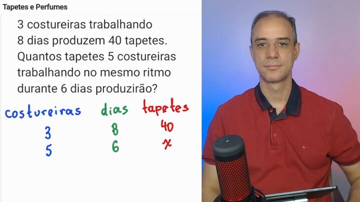 Como CALCULAR regra de três COMPOST