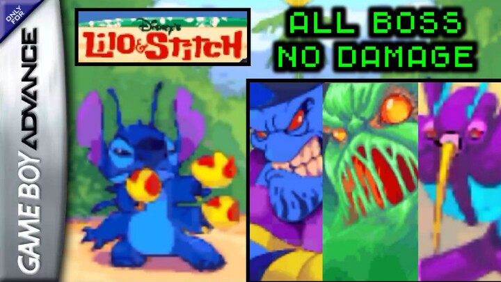 Lilo & Stitch - All Boss No Damage (GameBoy Advance)