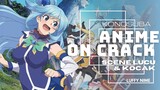 ANIME MEME ON CRACK || Anime Konosuba|| Scene"  Terbaik dan Terlucu di Film Anime ini🤣😭