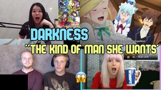 The Kind Of MAN DARKNESS Wants  - KONOSUBA Reaction Mashup