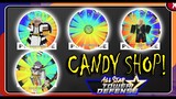 GETTING ALL UNITS IN CANDY SHOP - ALL STAR TOWER DEFENSE