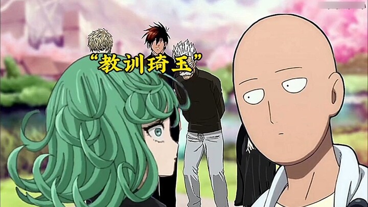 Saitama dan Tatsumaki tinggal bersama