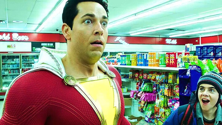 Shazam: I'm sorry to be Superman for the first time, I don't know I'm bulletproof!