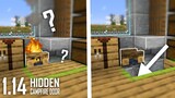 Cara Membuat Hidden Campfire Door - Minecraft Indonesia 1.14