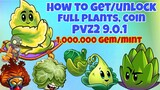 How to get/unlock all Plants pvz2 9.0.1 - Hướng dẫn chi tiết Full plants, vàng | Plants vs Zombies 2