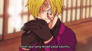 One Piece episode 1058 - ( KEBANGKITAN TUBUH SANJI ) one piece terbaru