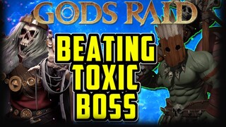 [F2P] How to Beat Boss with Heal - Gods Raid Team Battle RPG