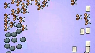 Rock Paper Scissors—Who Will Win? #GeometricShapes #PlanetAnimation #StressRelief