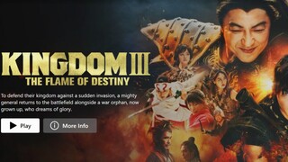 KINGDOM 3 Flame Of Destiny 2023 | HD Eng Sub Full Movie