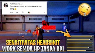 SETELAH UPDATE‼️100% HEADSHOT‼️SENSITIVITAS HEADSHOT TERBARU SETELAH UPDATE | TANPA DPI ⚙️🎯