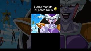 Nadie respeta a Krilin 😄 #DragonBall #DragonBallZ #DragonBallSuper #Krilin #Goku