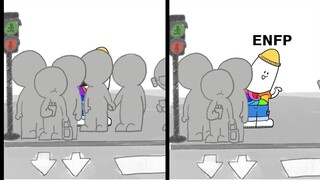 【MBTI动画】ENFP小可爱的4种魅力