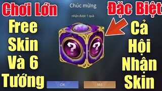 Gà rán FREE 6 Tướng và quà đặc biệt toàn server - Lập chiến đội cả hội nhận SKIN !.