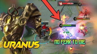 URANUS PERFECT TURRET DIVING - NO ONE CAN KILL ME | MOBILE LEGENDS: Bang Bang