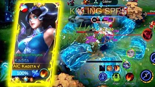 TOP GLOBAL KADITA BULLIED SILVANNA AND RUBY IN RANK!! | MLBB