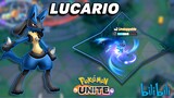 LUCARIO Parang si Gusion Lancelot - Pokemon Unite