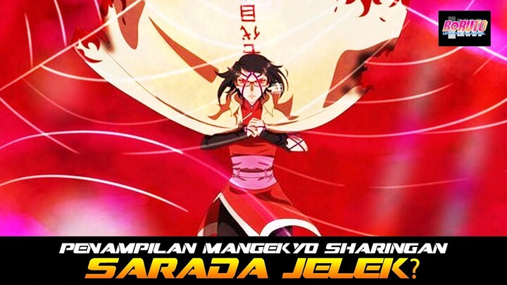 PENAMPILAN MANGEKYOU SHARINGAN SARADA JELEK?