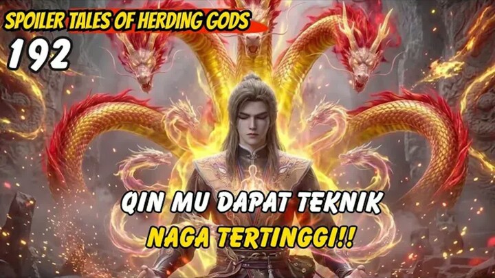 Qin Mu Dapat Teknik Naga Tertinggi  -  TOHG 192 Spoiler