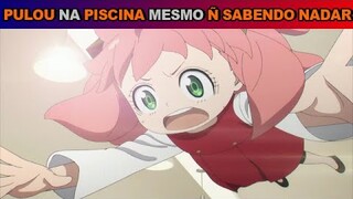 ANYA PULANDO NA PISCINA PARA SALVAR UM ALUNO [SPY x FAMILY - EP 11] MELHORES MOMENTOS SPY X FAMILY