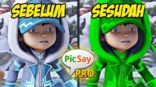 Tutorial Edit Foto Boboiboy Berubah Warna Di Android | Picsay Pro Editor