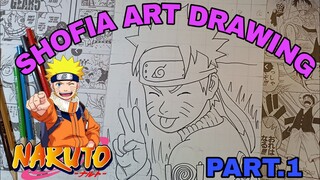 drawing anime Naruto part.1