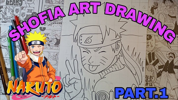 drawing anime Naruto part.1