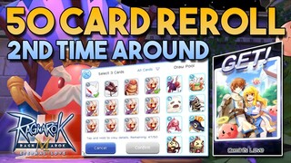 ANOTHER 50 CARD REROLLS AT KING PORING - RAGNAROK MOBILE
