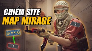 🐵 HƯỚNG DẪN CS:GO VER 2.0 | CHIẾM SITE MAP MIRAGE CHO ANH EM NEWBIE (SILVER/NOVA)