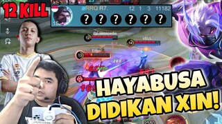 HAYABUSA DIDIKAN XIN !! 12 KILL ! REKT,BULUK,HAIZZ : HAYA LU JAGO BANGET DUT!!