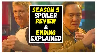 Cobra Kai Season 5 Netflix Spoiler Review & Ending Explained w/ Best Moments - Season 6?!