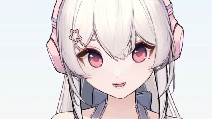 Smart expression + headphones, but it will turn down [Live2d face filling test]