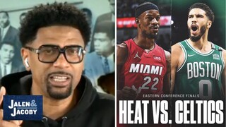 "Jayson Tatum is real MONSTER for Jimmy Butler" - Jalen & Jacoby on East Finals: Celtics vs Heat