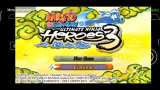 Gameplay Story Mode Ultimate Ninja Heroes 3 PPSSPP