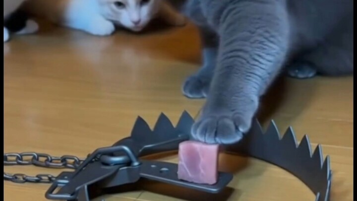 Kecepatan kucing tujuh kali lipat lebih cepat.