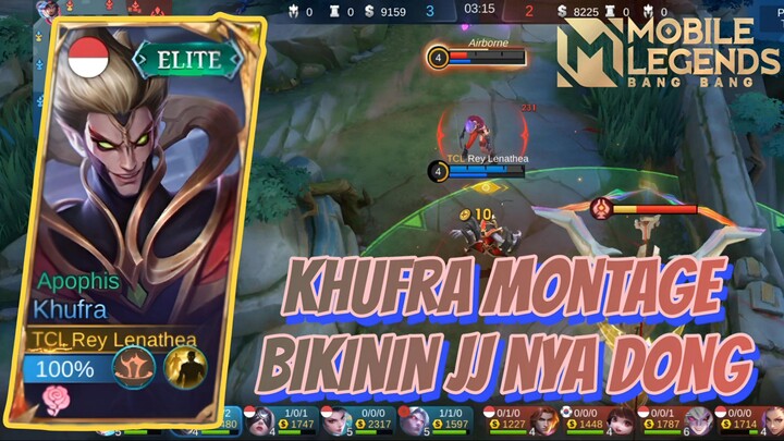 KHUFRA MONTAGE | GAME MUSIC VIDEO MOBILE LEGENDS HERO KHUFRA #bestofbest #mlbb #bstationmlbb