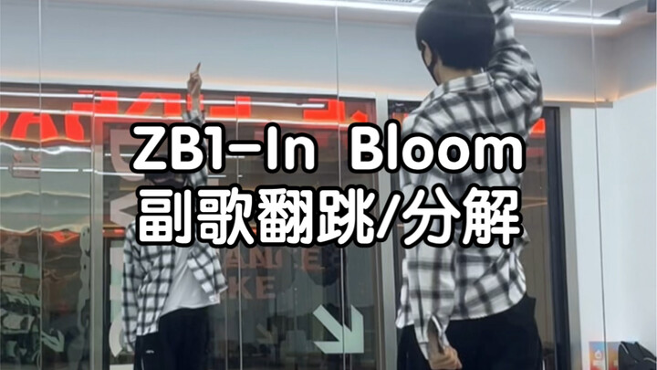 【เสี่ยวโอ】ZB1 - อิน บลูม เต้นท่อนฮุก/แยกท่าแบบช้าๆ