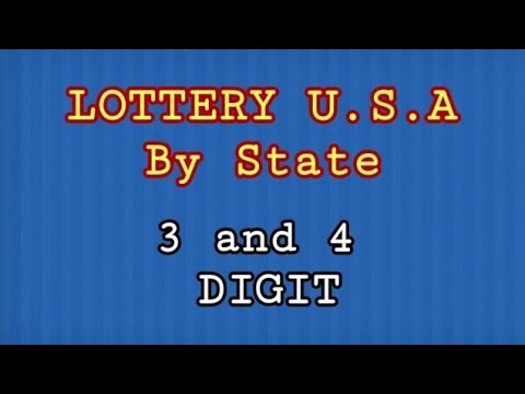 LOTTERY ALL STATES ( U.S.A )
