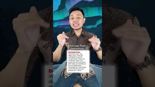 RKUHP disahkan?! Banyak pasal yang “menarik nih”, menurut kamu gimana? #shorts