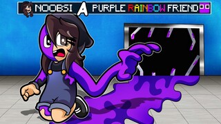 ¡DE NOOBSI A PURPLE DE LOS ATERRADORES RAINBOW FRIENDS!😭😱 BEBENOOBSI SE CONVIETTE EN PURPLE