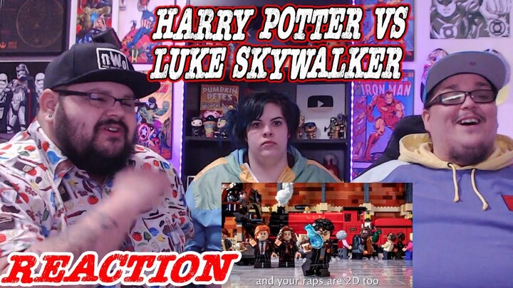 Harry Potter vs Luke Skywalker. Epic Rap Battles Of History REACTION!! 🔥