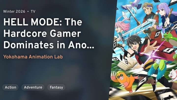 HELL MODE The Hardcore Gamer Dominates in Another World with Garbage Balancing S01E02 ENG SUB