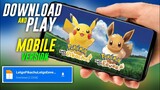 Finally🥰 Real Let's Go Pikachu Mobile For Mobile Devices🤩 Play Now