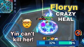 Buffed FLORYN is CRAZY TANKY HEALER!🤯