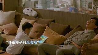 带娃到底容不容易，只有试过了才知道。"北辙南辕 "啜妮