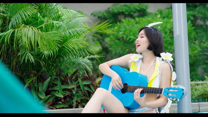 [18+] Violet Tiệc bãi biển trổ tài chơi guitar cùng ban nhạc  - Garena Liên Quân Mobile