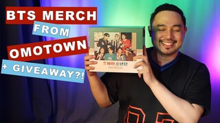 BTS MERCH FROM OMOTOWN + GIVEAWAY?!