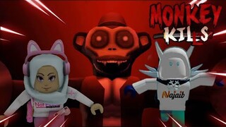 DIKEJAR MONYET SIRKUS MENGER!KAN -  Roblox Indonesia